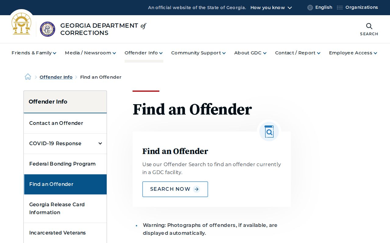 GDC offender search for Chatham County state releases